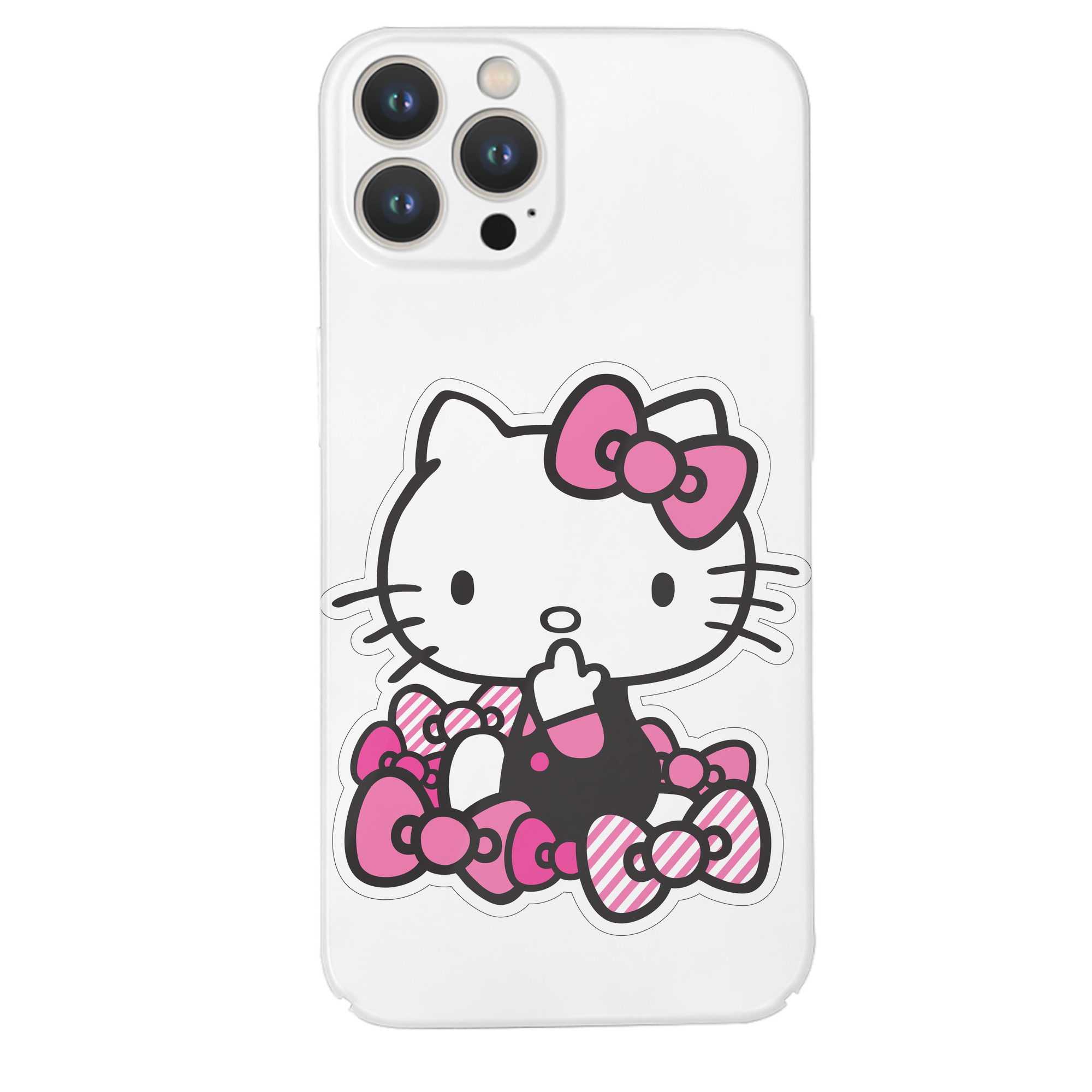 （画像用） Hello Kitty ハローキティ 【iPhone 14シリーズ対応】ハードケース